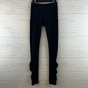 Lululemon Full Length Media Pocket High Rise Leggings Size 2